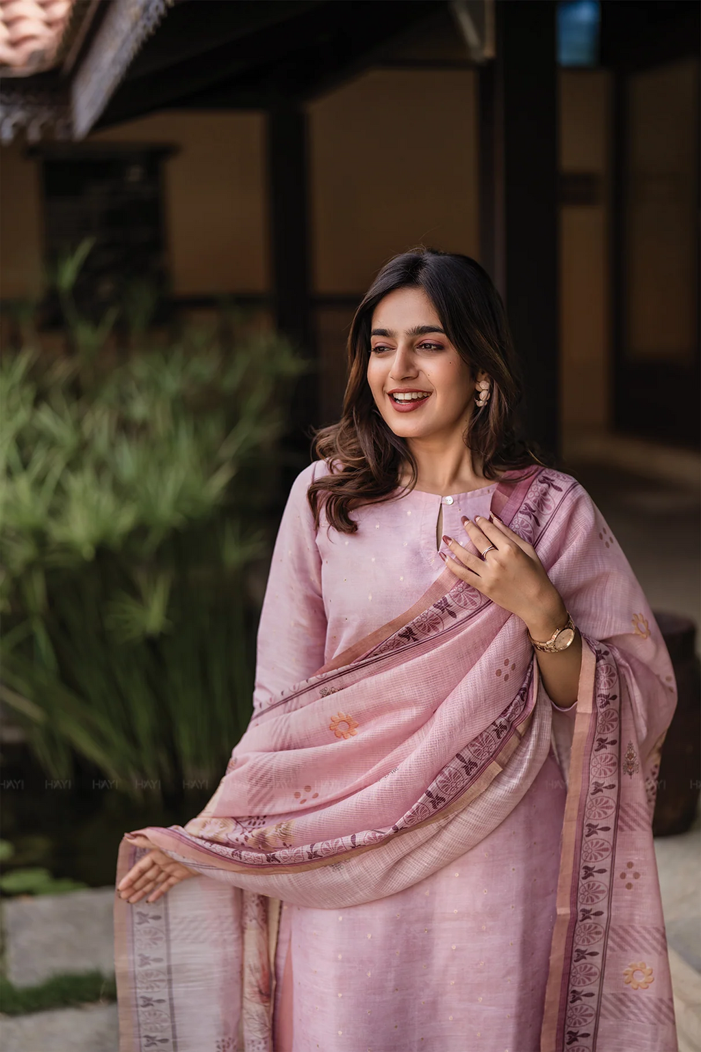 Light Peach Kurta Set for Women – Daily & Casual Wear