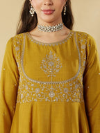 Mint Green Anarkali Suit Set for Women – Festive & Party Wear